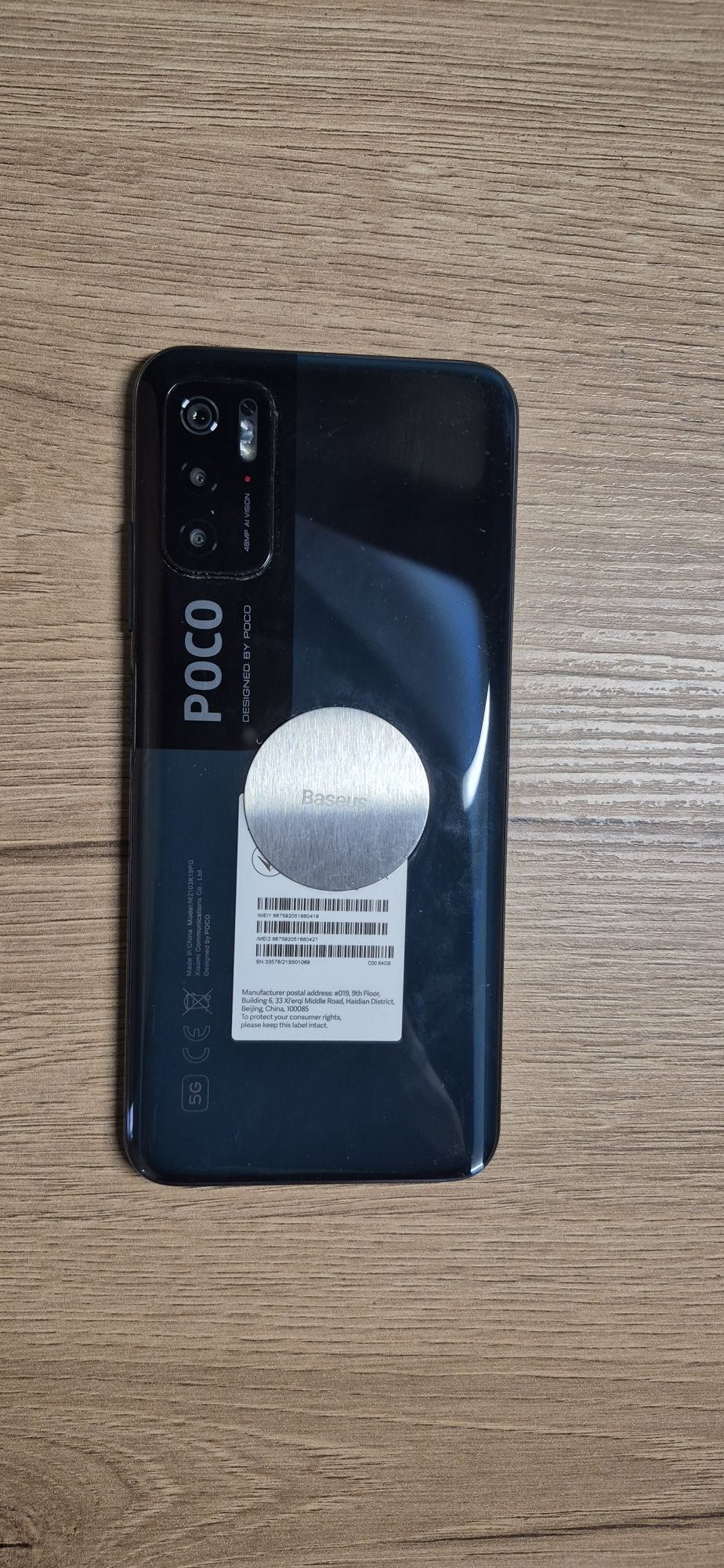 Smartfon Poco m3 pro 5g  stan idealny ładowarka pudełko kabel