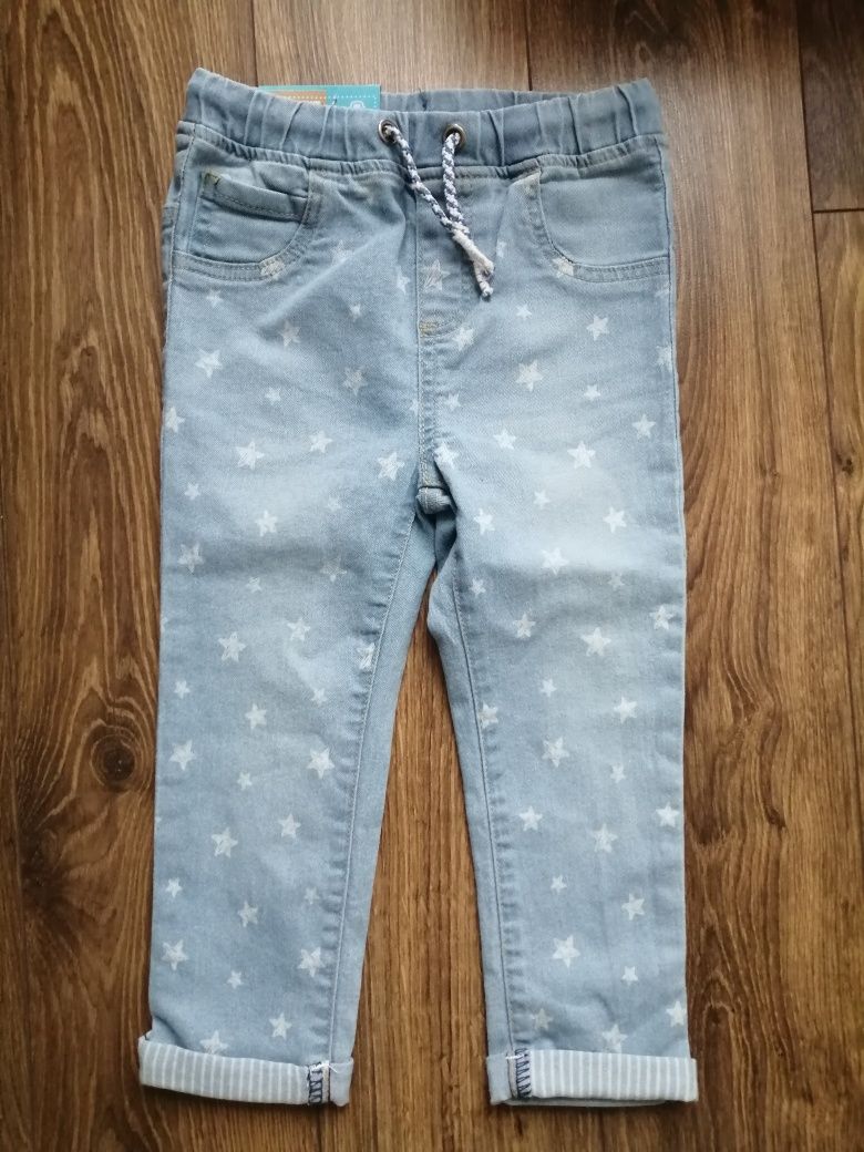 Nowe jeansy dla chłopca rozmiar 98