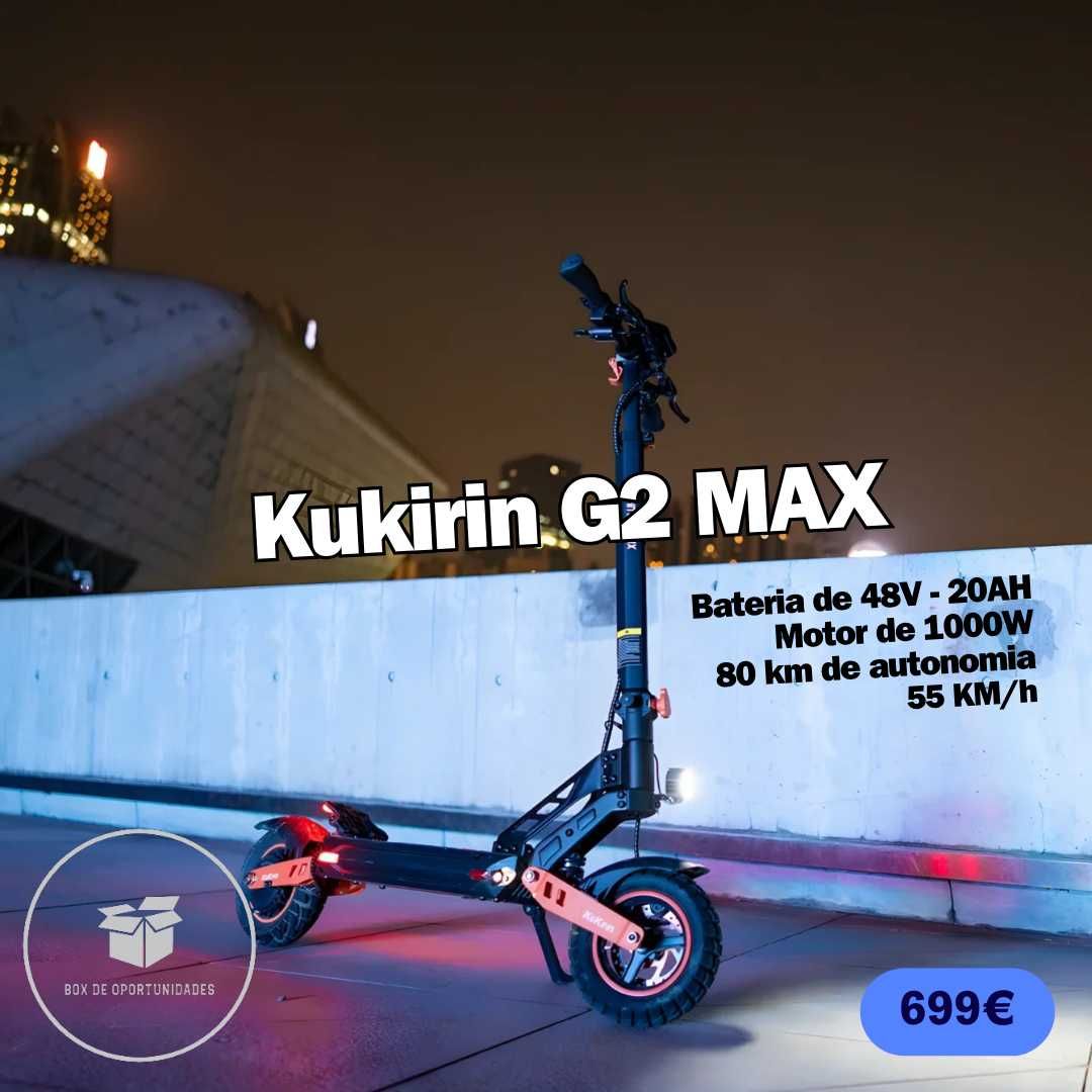 Trotinete elétrica Kukirin G2 MAX