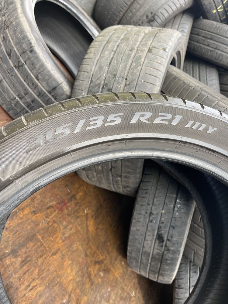 Шины гума покрышки резина колёса 315/35R21 Pirelli ПАРА