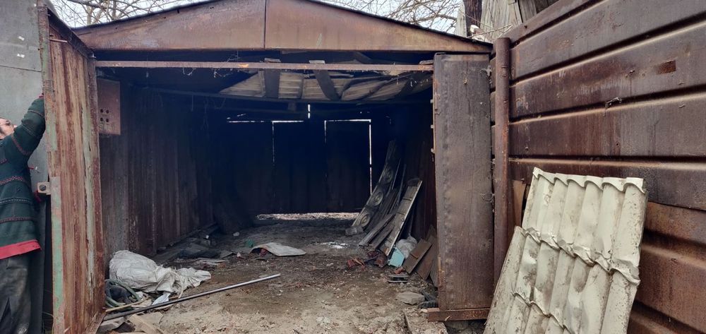 Гараж металлический 6*3.50