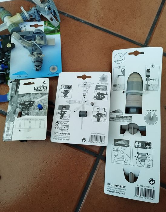 Aspersores de rega de impacto (NOVOS)