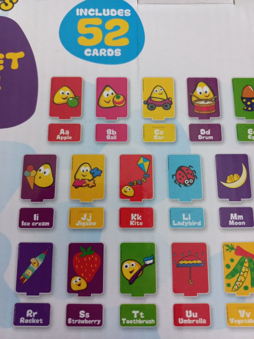 Alphabet match cards dopasowanie obrazka do napisu po angielsku