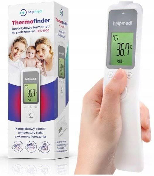 Helpmedi Termometr bezdotykowy na podczerwień Thermofinder