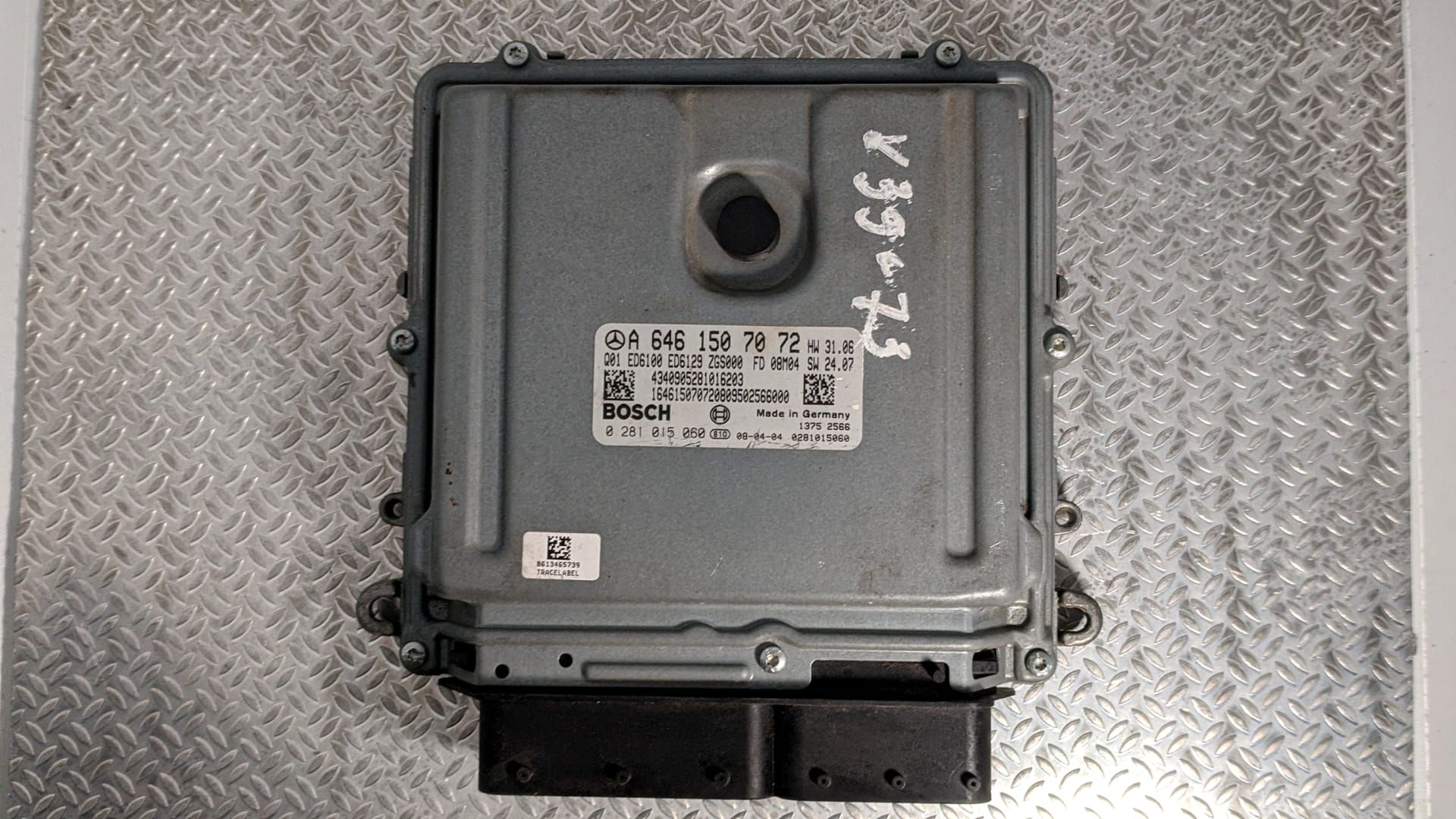 Мозги двигателя Vito W639 блок управление двигуном Вито 639 в6