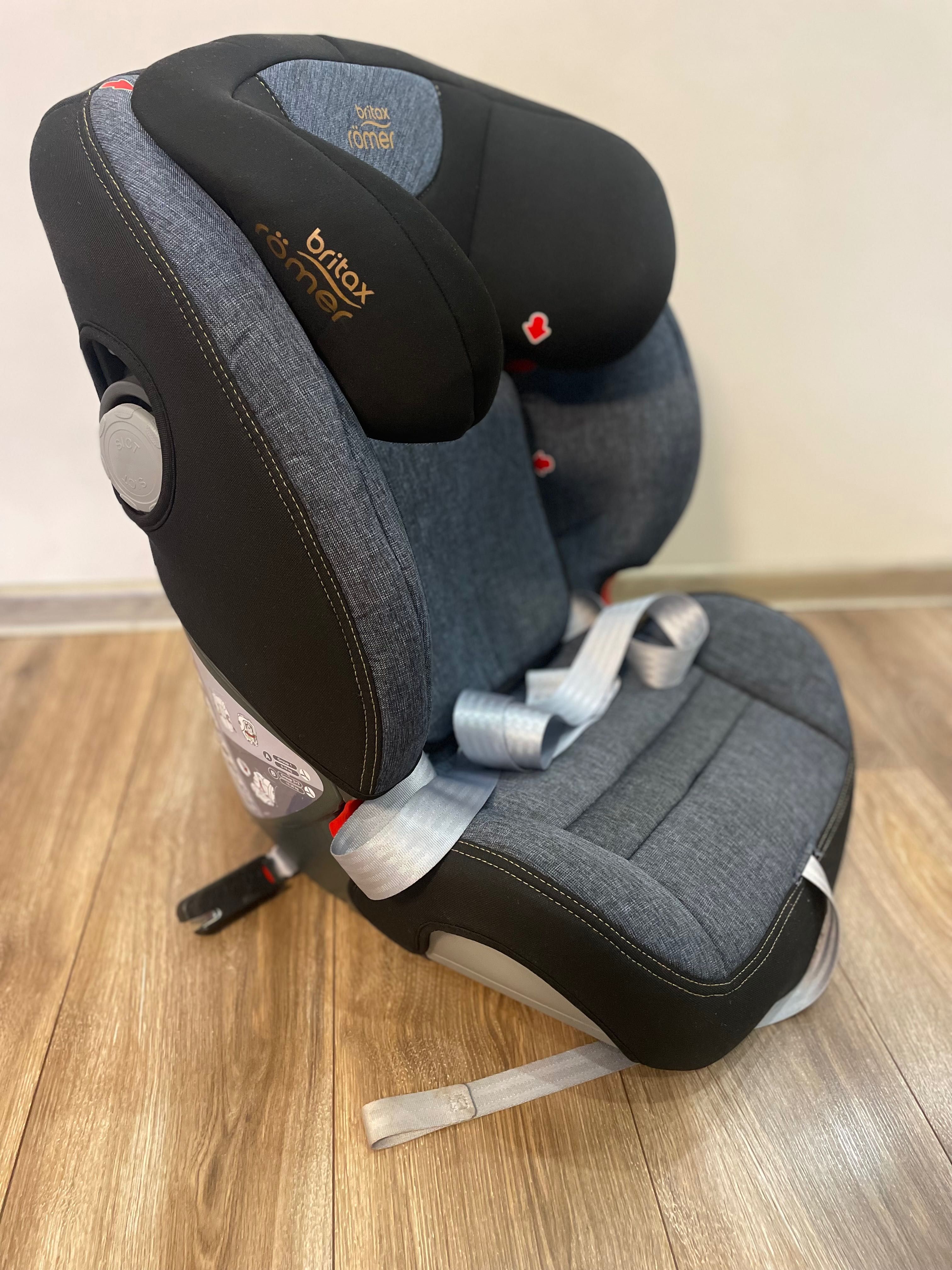 Продам дитяче автокрісло Britax Römer EVOLVA 123 SL SICT (Blue Marble)