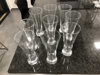 Conjunto 9 copos em vidro