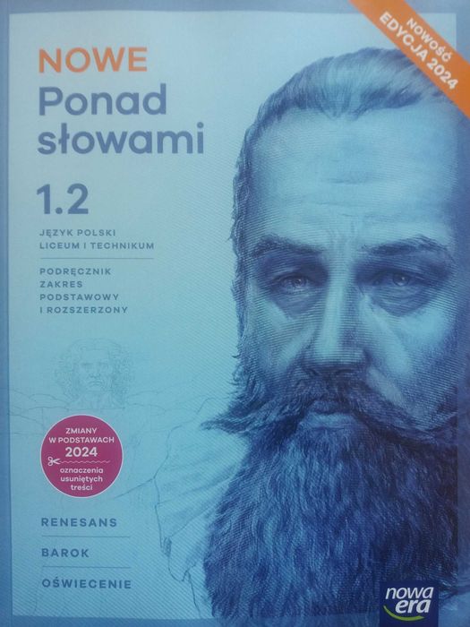 J. Polski LO 1 Nowe Ponad słowami podr. cz. 2 ZP i ZR Nowa Era