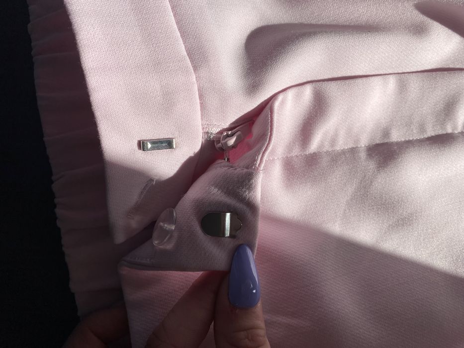 Garnitur damski reserved XL pudrowy róż