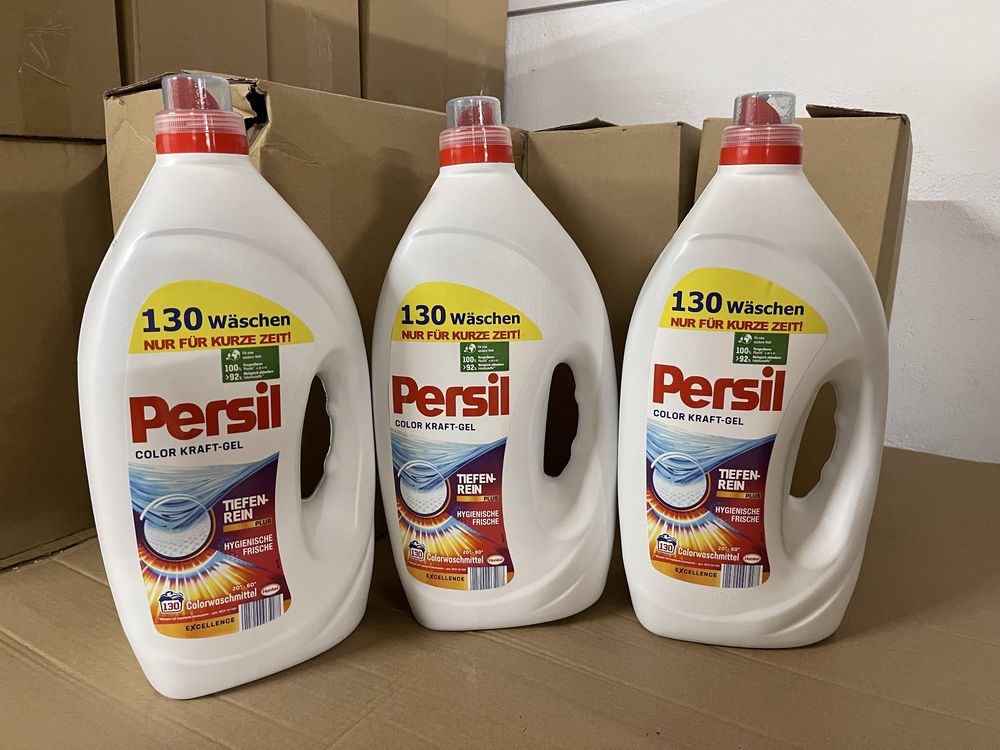 Persil 113 130 prań żele do prania płyny do płukania lenor Ariel