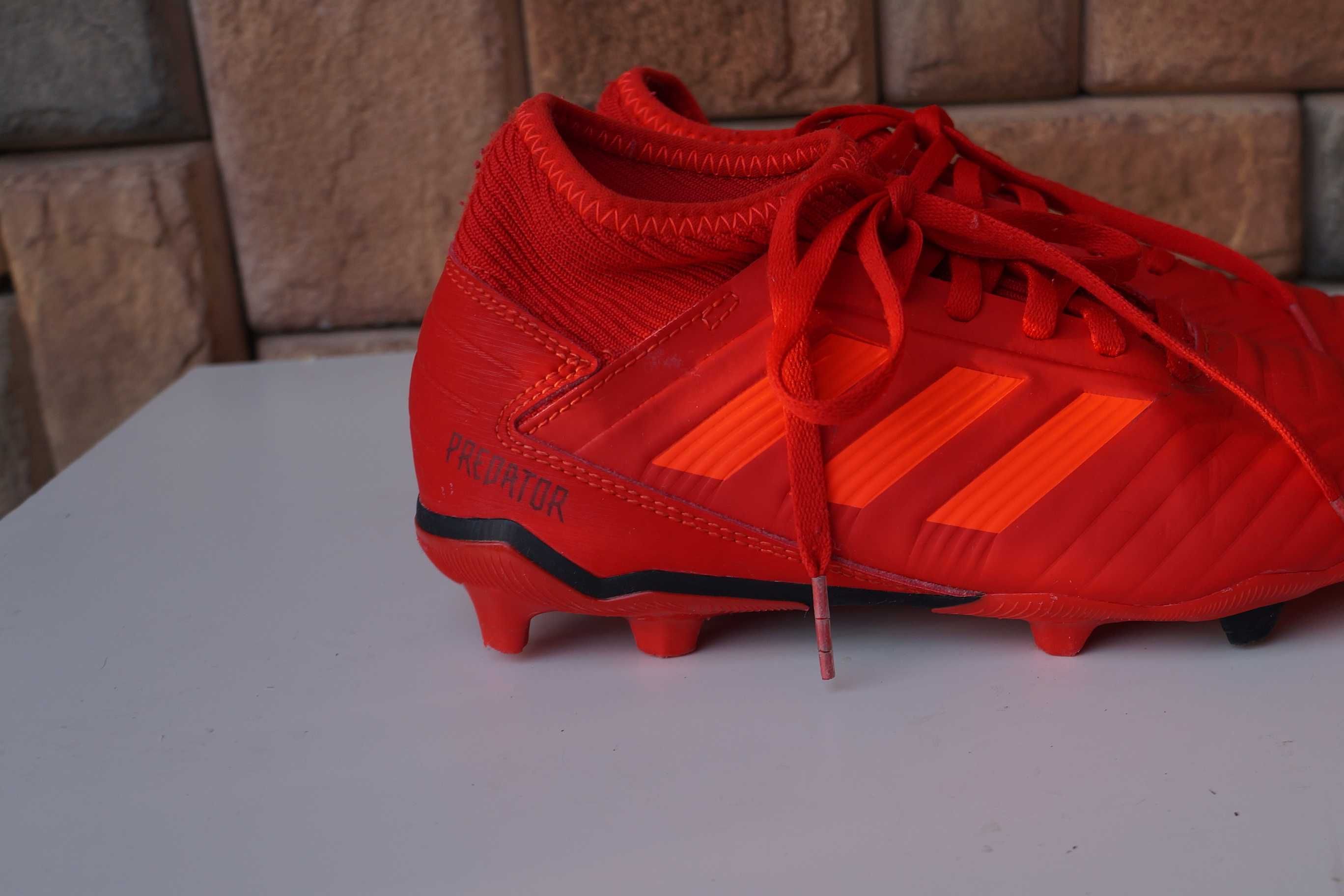 Buty piłkarskie korki Adidas Predator 19.3 czerwone - 36 2/3