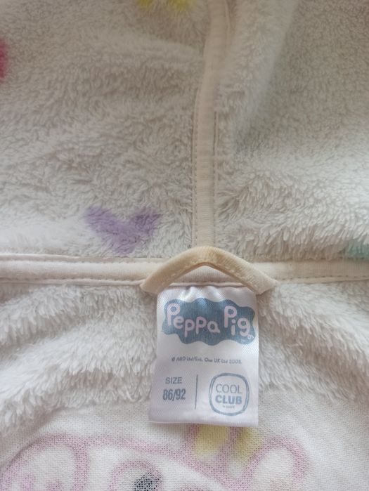 Szlafrok dziecięcy 86/92 Peppa Pig