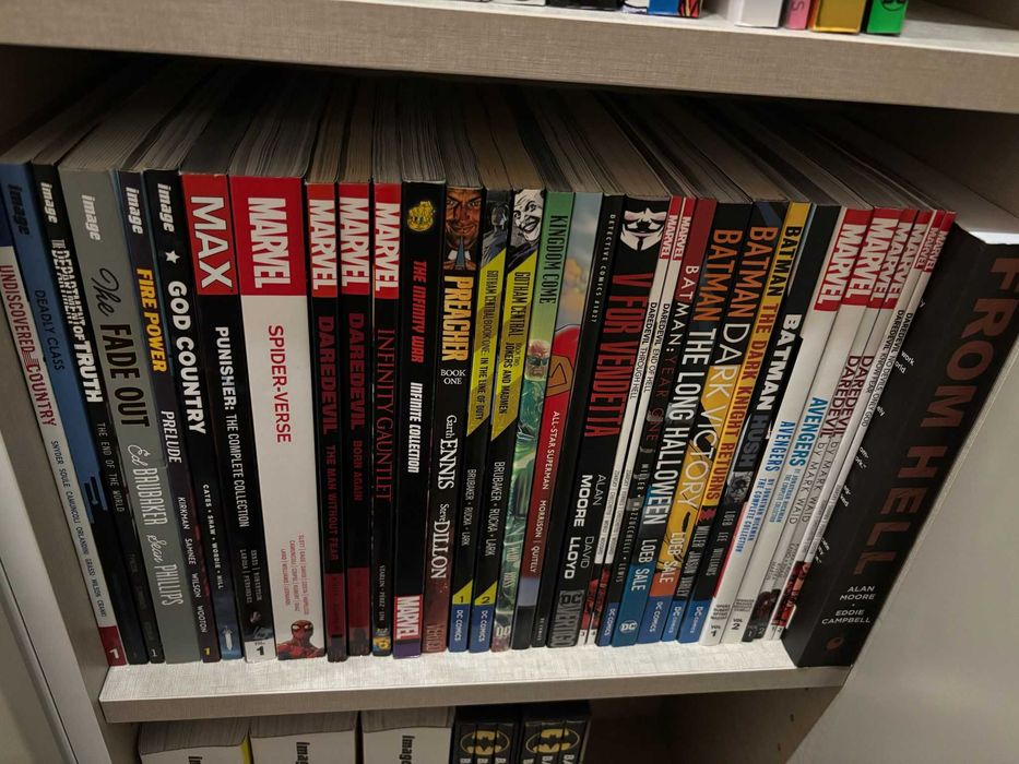 Coleção comics marvel/DC/Image