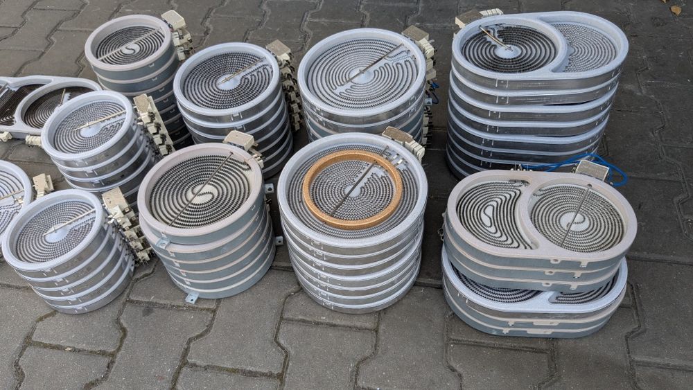 Pole grzejne palnik grzałka plyty ceramicznej