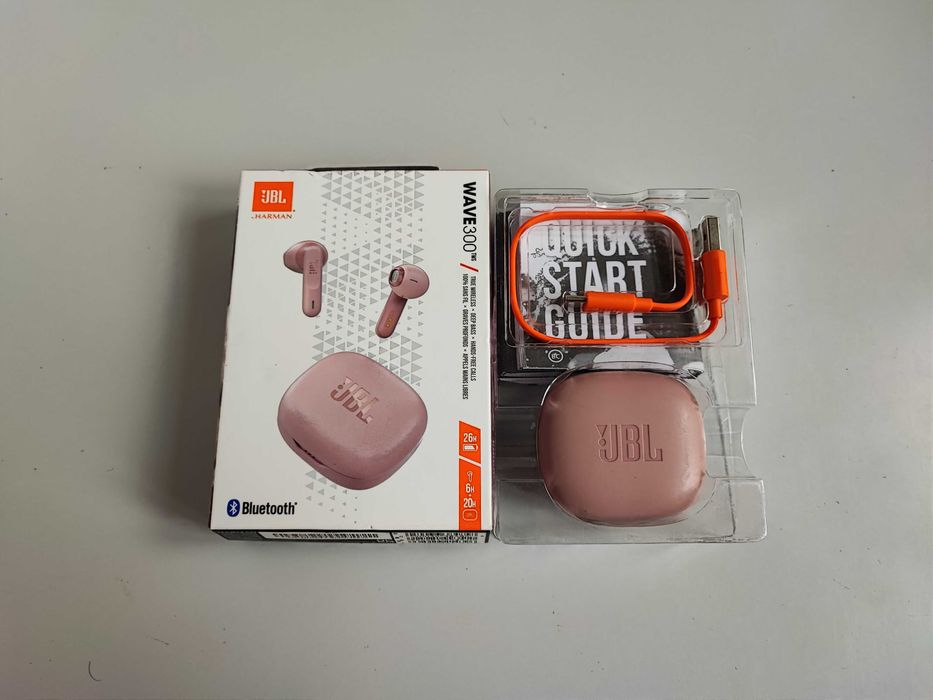 Бездротові навушники JBL Wave 300 TWS Pink