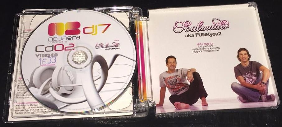 CD Discoteca NOVA ERA "dj7" 3xCD´s originais