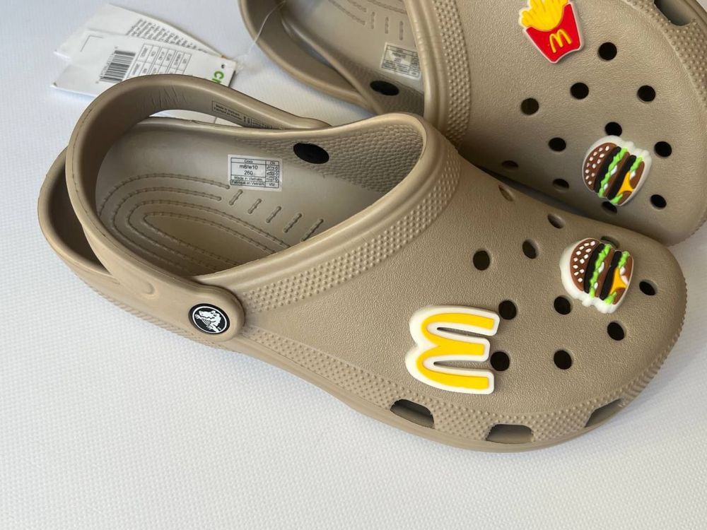 Чоловічі шльопанці Crocs Classik Clog+jibbitz