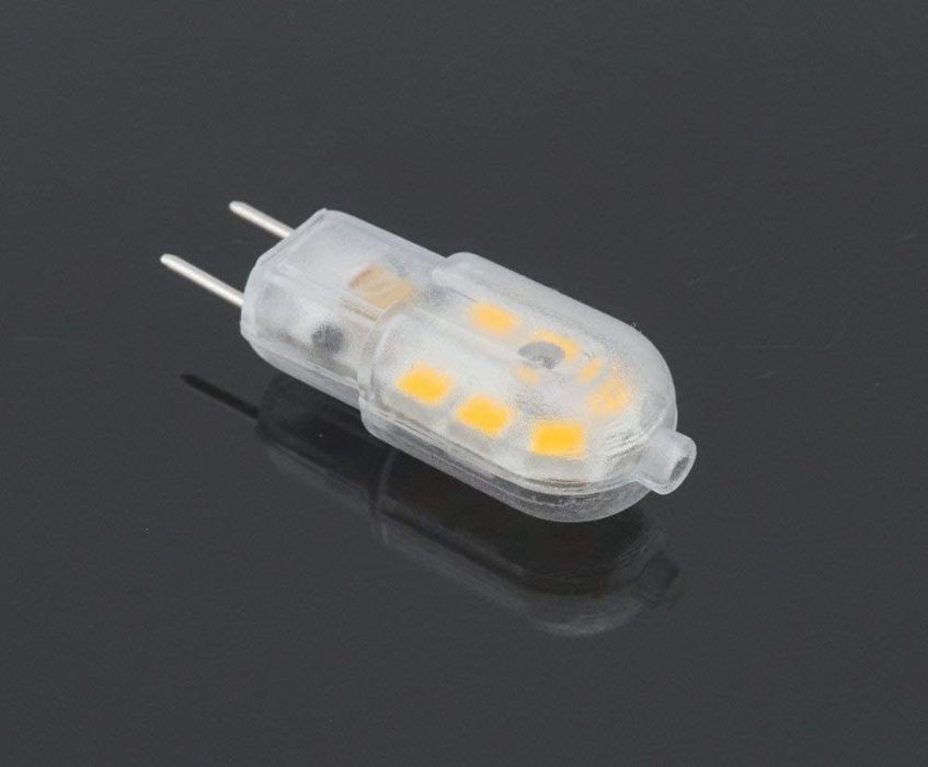 Lâmpadas LED 12v 3W NOVAS de casquilho G6/35 cor branco frio 6.000K