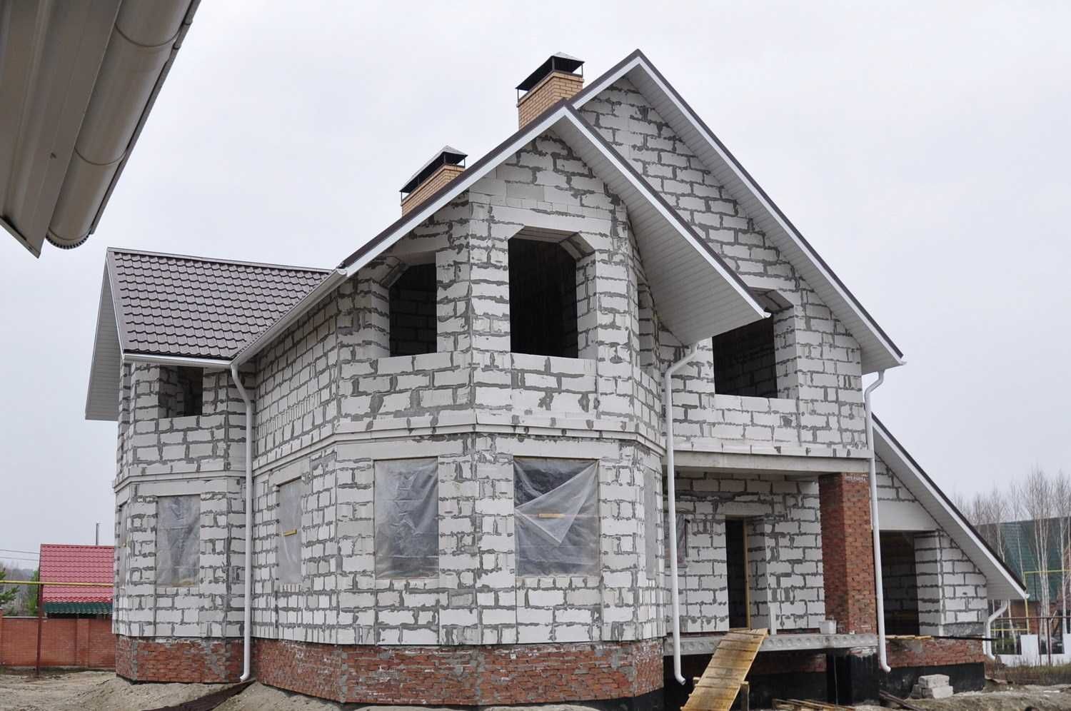 Будуємо недорогі будинки "під ключ" з газобетону (Київ та обл)