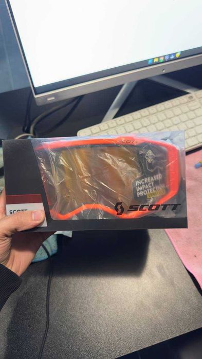 Окуляри кросові з носиком SCOTT