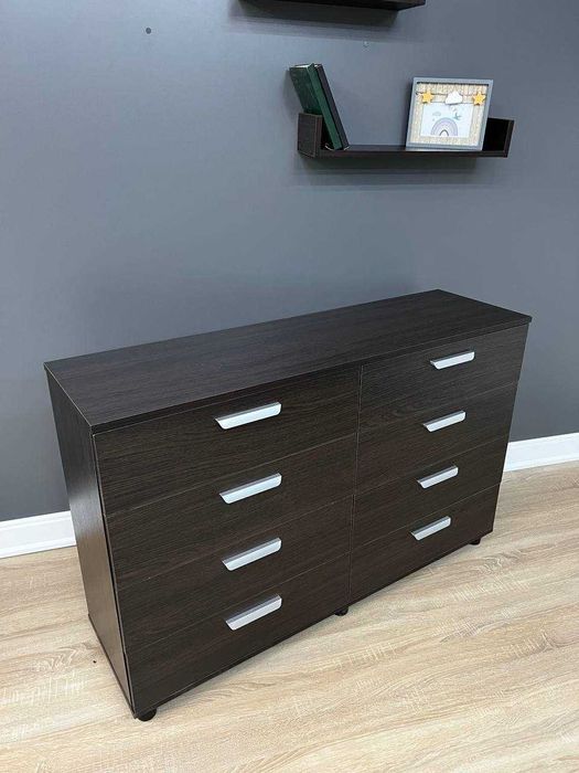 "Гармонія"-комод на вісім шухляд з ручками.Тумба під ТВ.Меблі для дому
