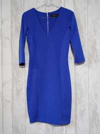 Niebieska sukienka Reservd s