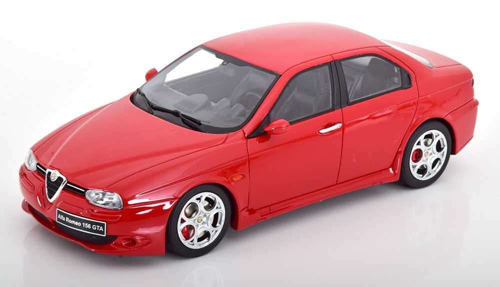 Model 1:18 Otto Alfa Romeo 156 GTA Sedan 2002 red OT1017