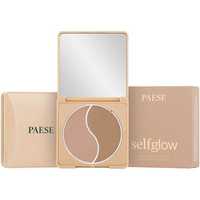 Puder Brązujący Paese Self Glow Prasowany Light - Efekt Opalenizny