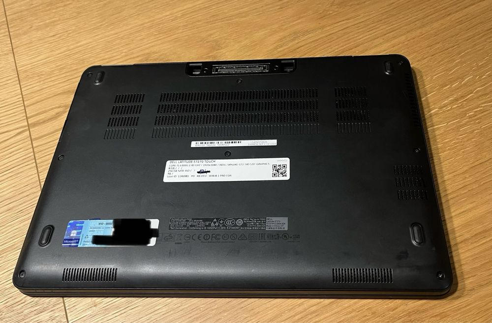 Dell Latitude 7270 dotykowy i5-6300U 8GB 256GB SSD WIN10