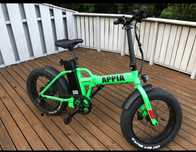 Fatbike elektryczny.  Składak