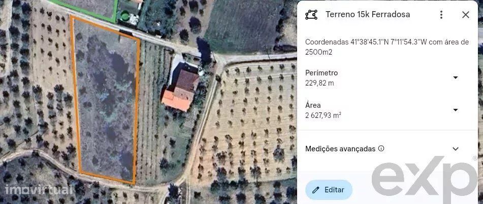 Terreno Rústico na Bouça, Mirandela