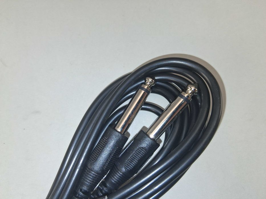 N275 Kabel Instrumentalny Duży Jack 6.3mm Mono 3m Prosty-Prosty