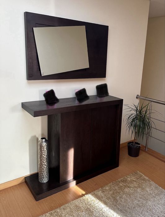 Móvel de Hall moderno com espelho parede