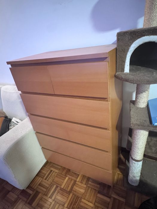 Comoda IKEA MALM com 6 gavetas