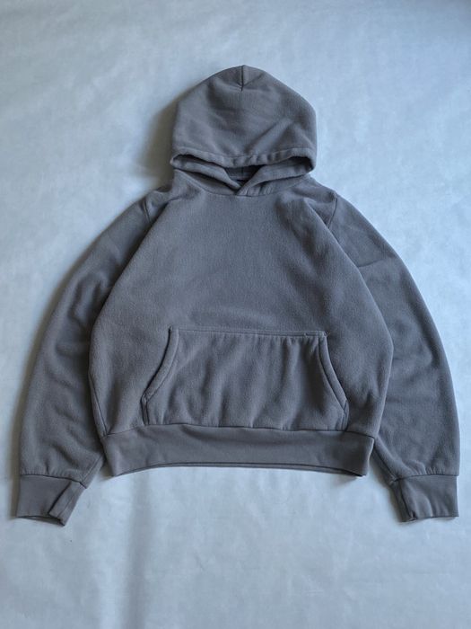 Yeezy x Gap Cropped Polar Fleece Hoodie Unreleased худи флиска изи геп