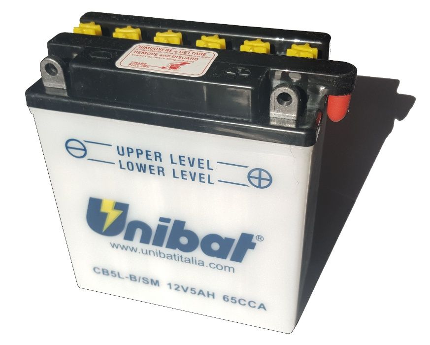 Akumulator Unibat CB5L-B YB5L-B 5Ah 65A 12V NOWY