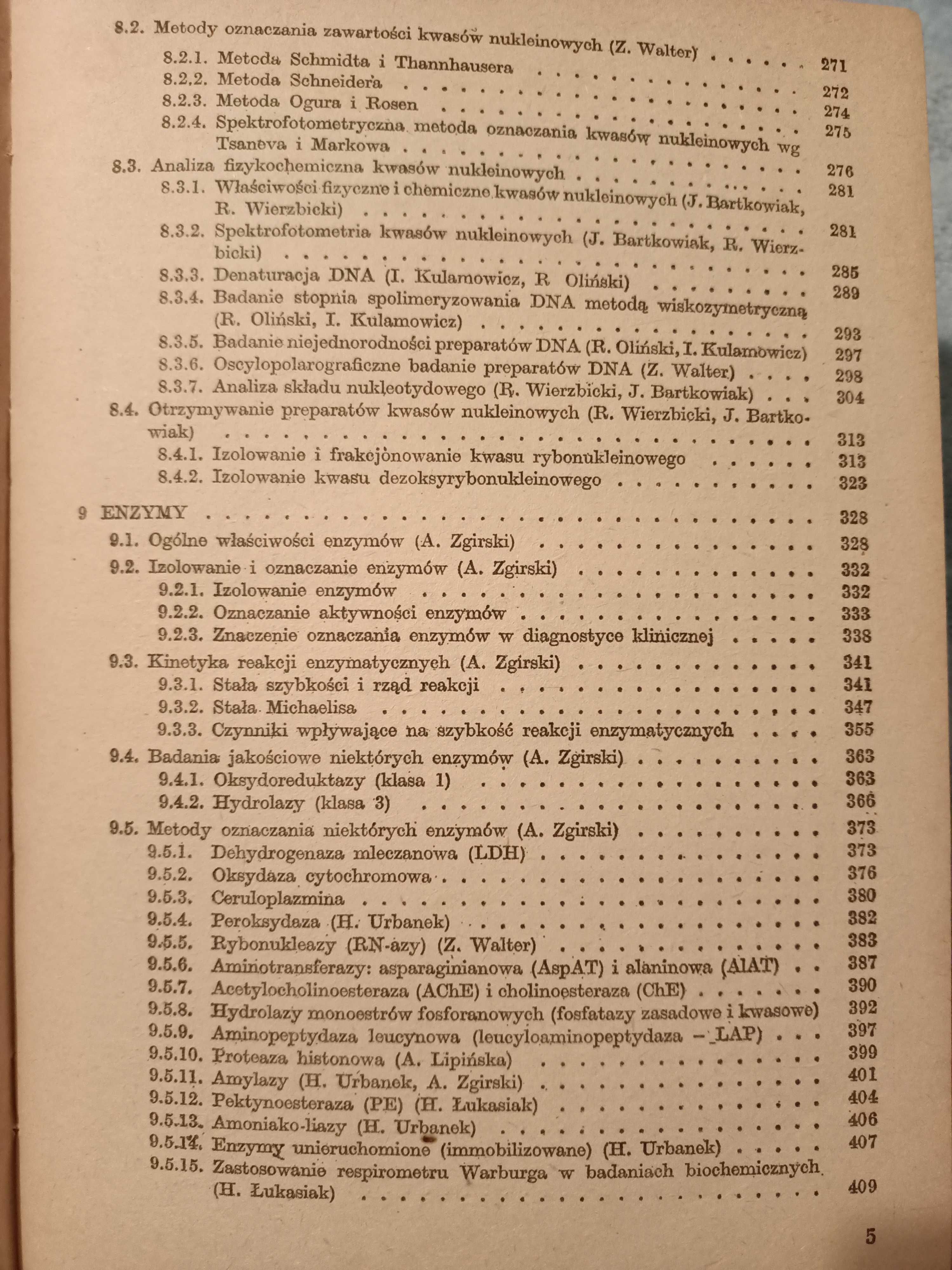 Ćwiczenia z biochemii. Kłyszejko - Stefanowicz L.