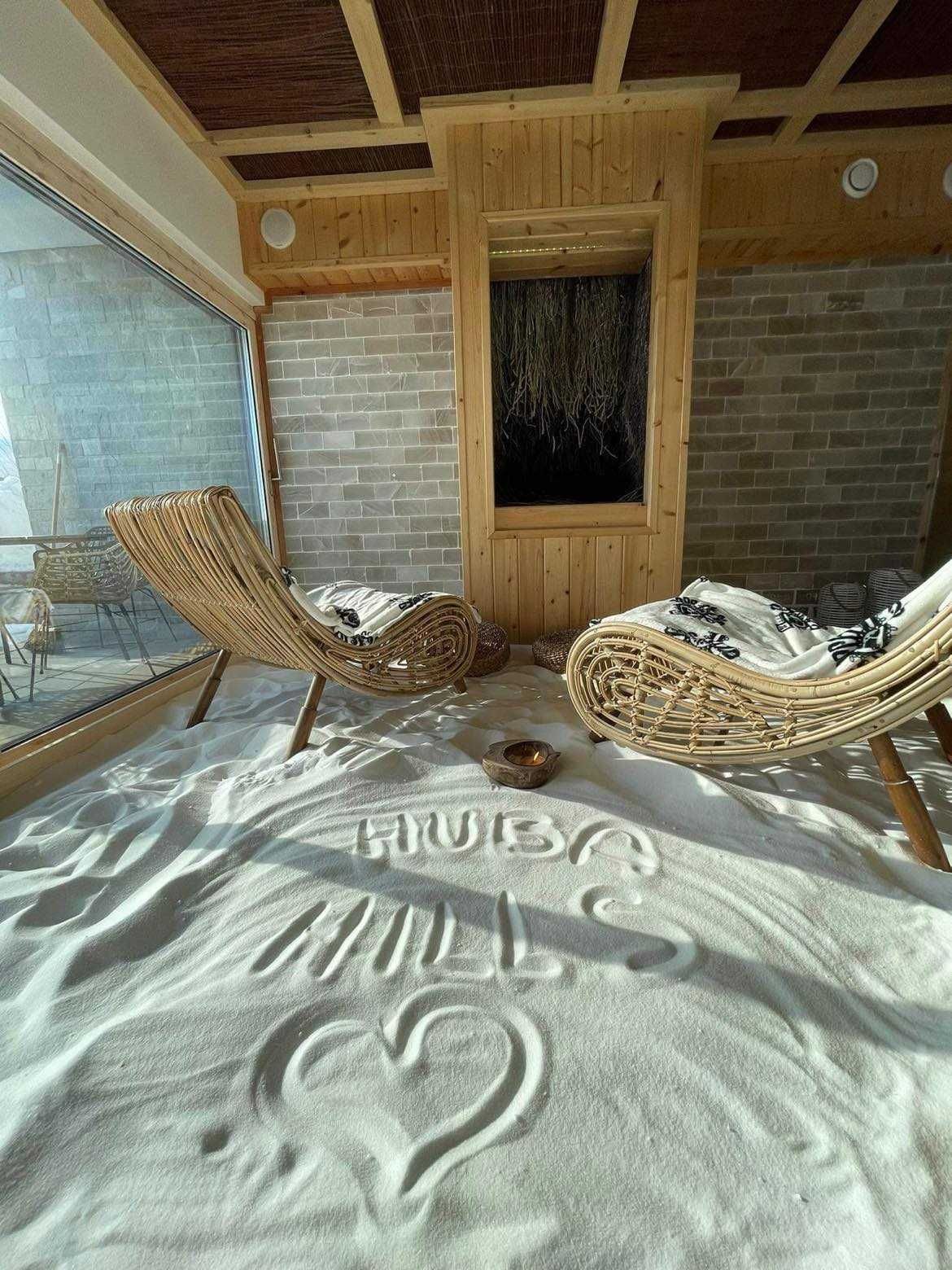Domki z widokiem na Tatry,jezioro,prywatnym jacuzzi,balią,sauną,grotą