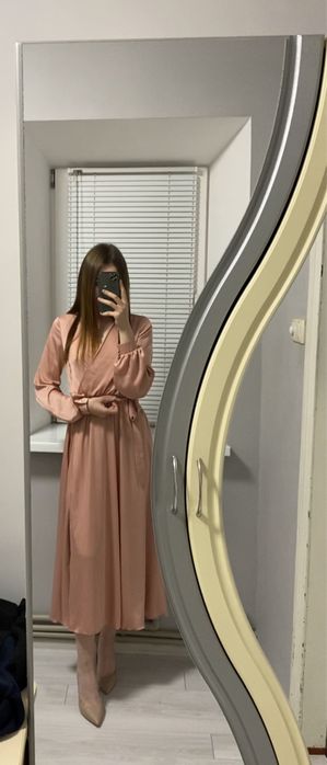 Шёлковое платье