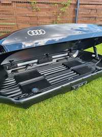 Zestaw belek bagażnika dachowego oraz box dachowy do Audi Q3