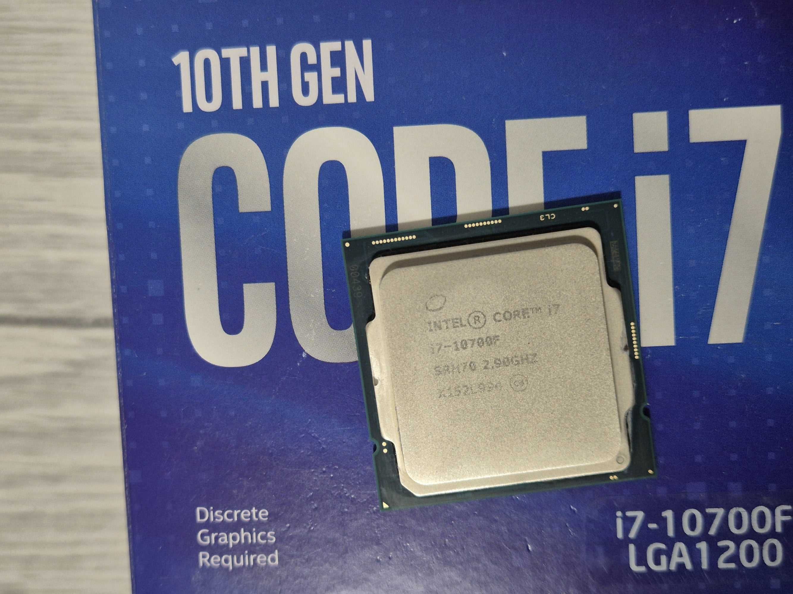 s1200 процесор Intel Core i7-10700F 8ядер\16потоків 4.8GHz. Trade-IN