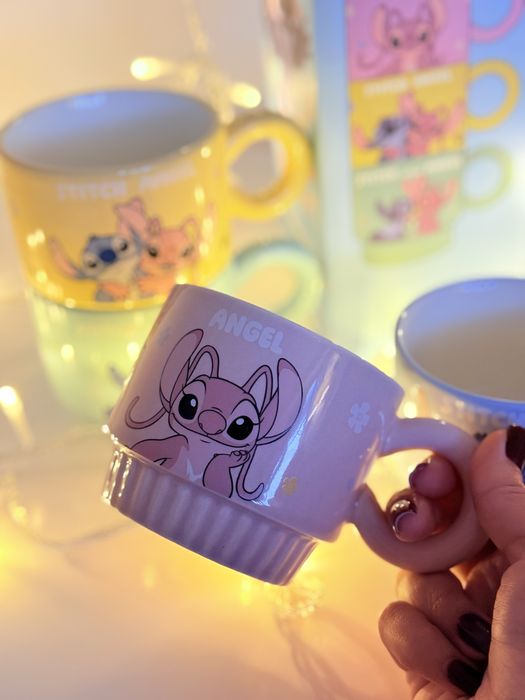Подарунковий набір чашок кружки Стітч Стіч Стич Stitch Disney Angel