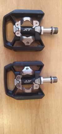 Pedały Shimano XT Platformy i SPD