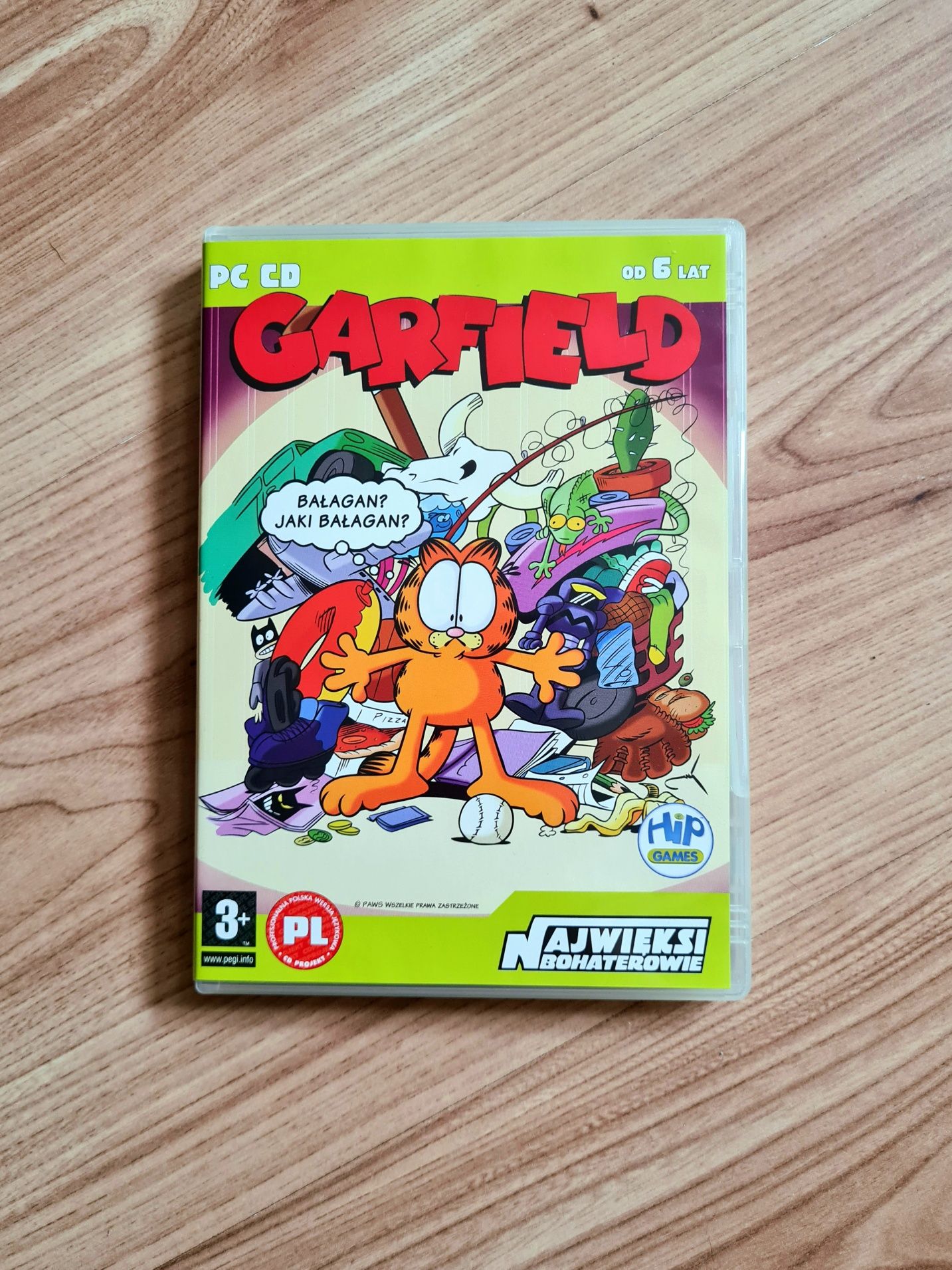 Gra PC Garfield w polskiej wersji językowej