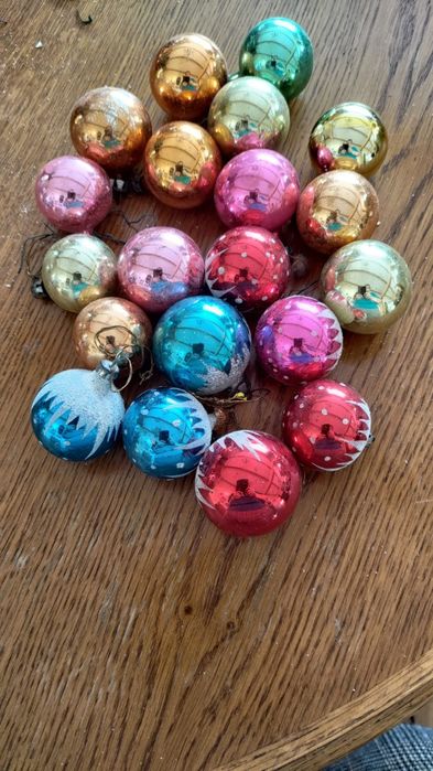 Bombki choinkowe PRL