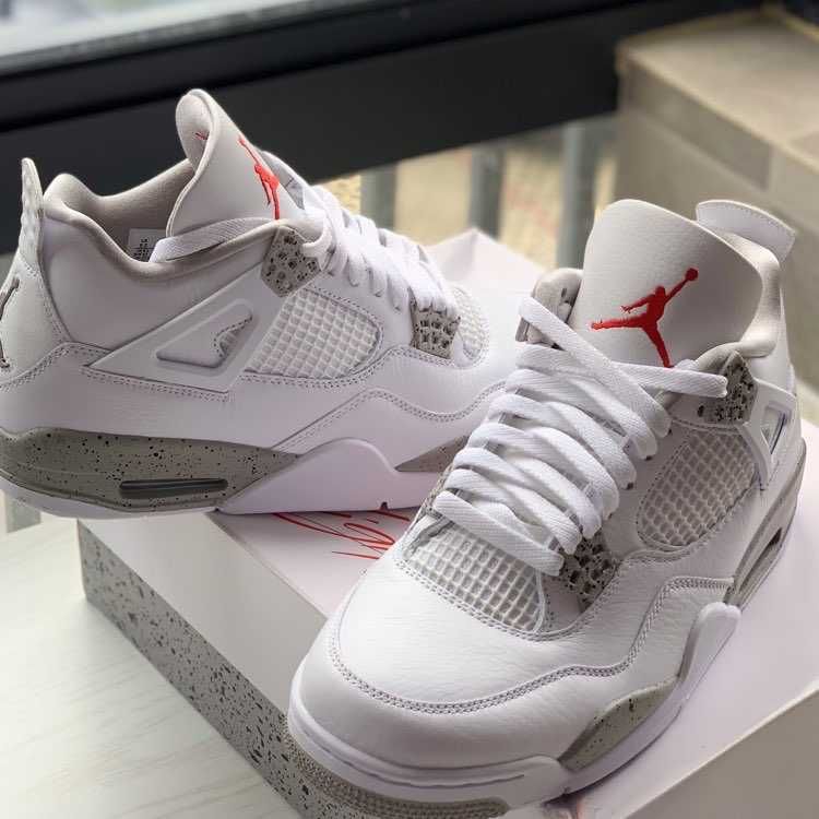 Jordan4Air4RetroWhite OreoUnisexTrampki R.41