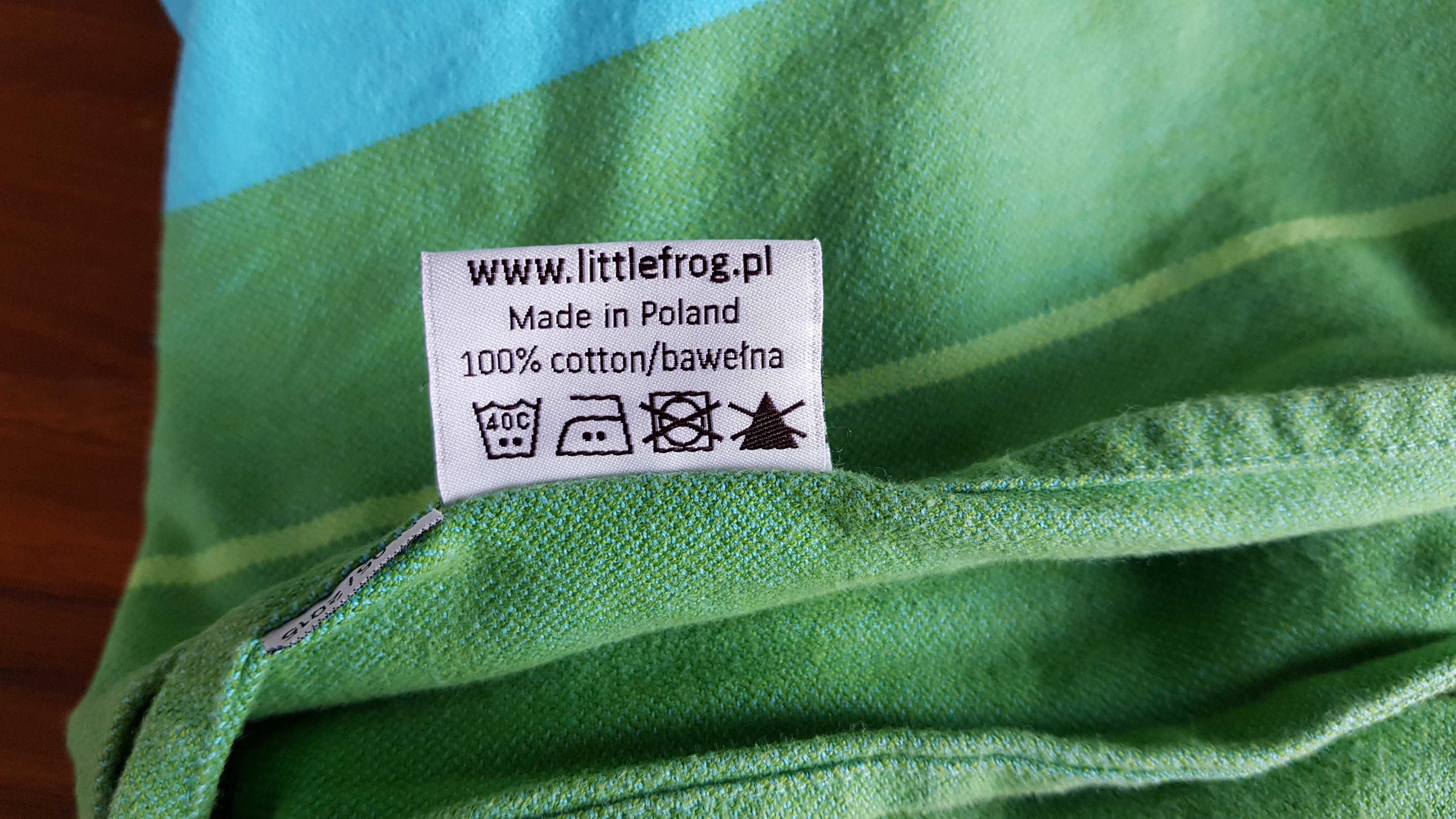 Chusta tkana do noszenia dzieci Little Frog Beryl, oryginalna