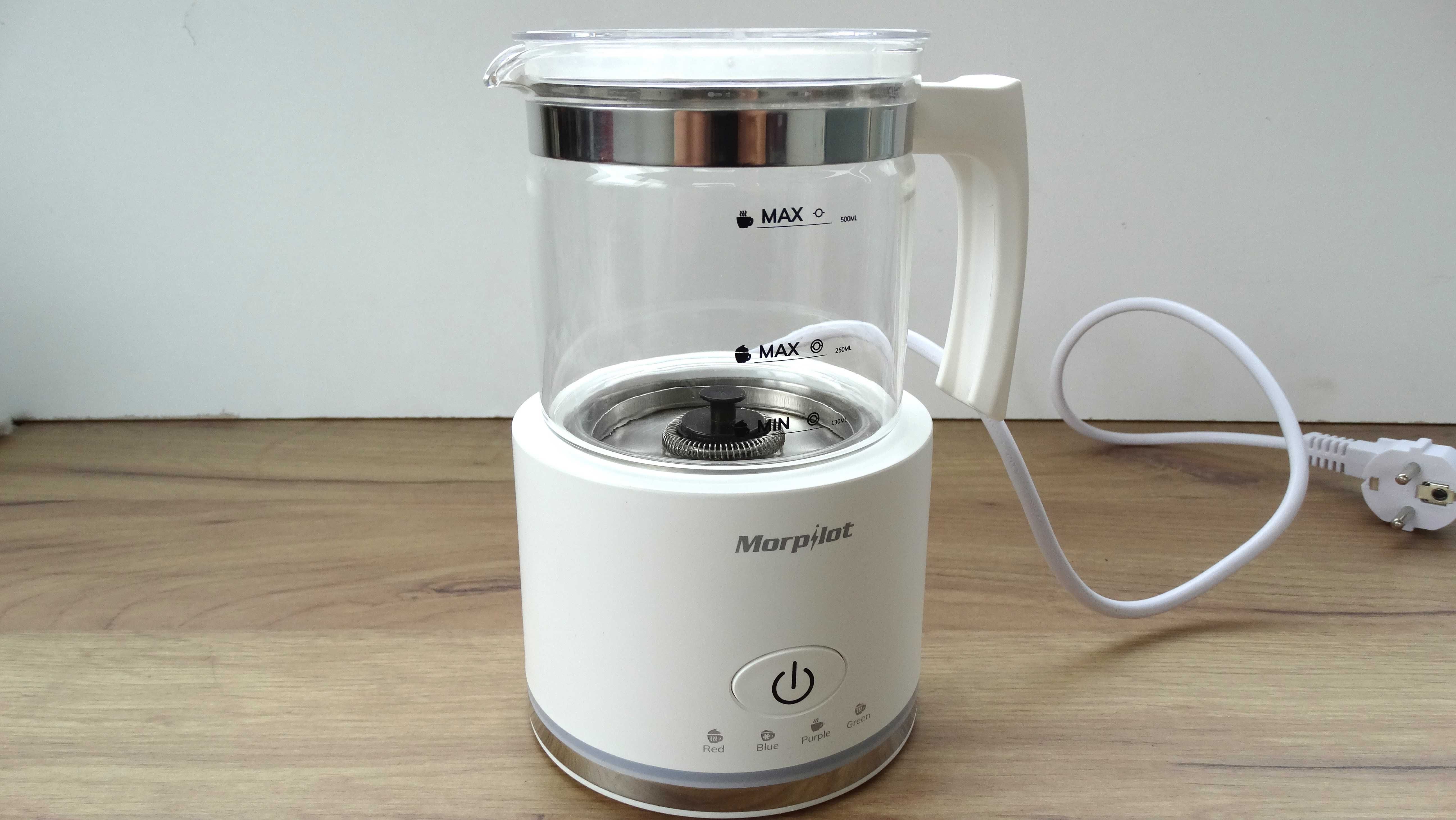 Morpilot elektryczny spieniacz do mleka na gorąco i na zimno 500 ml