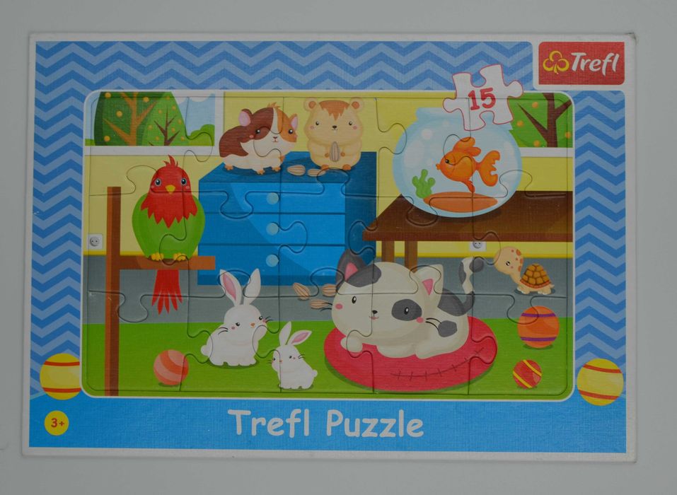 Puzzle dla dzieci 15, 30 elementów - 8 kompletów