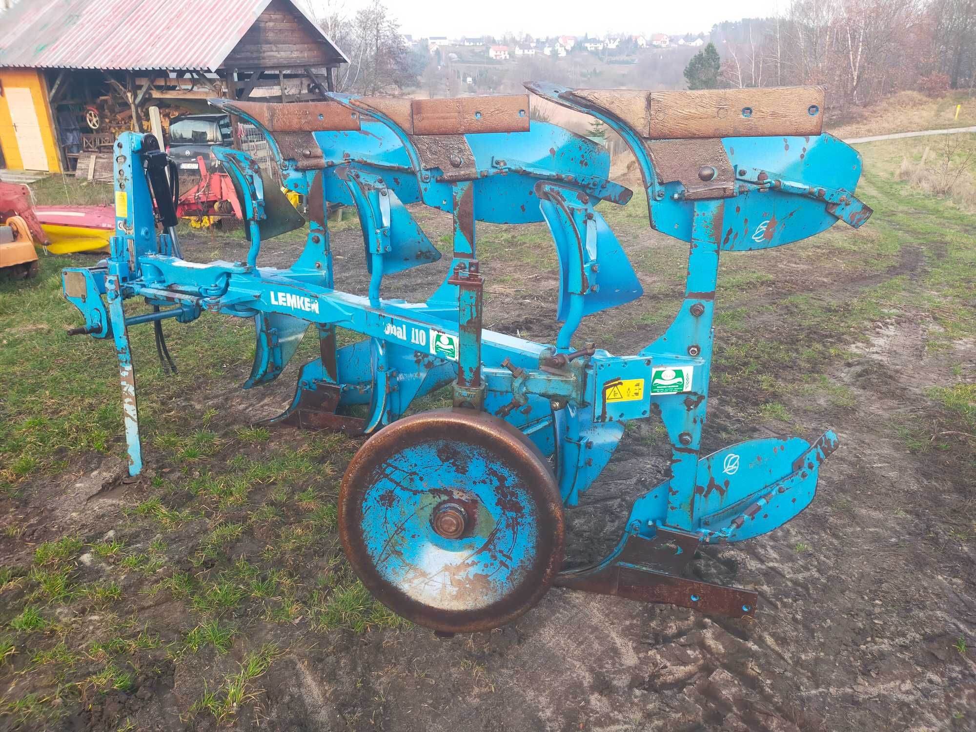 Pług 3 skibowy Lemken Opal 110 obr. hydraulicznie oryginał z Niemiec